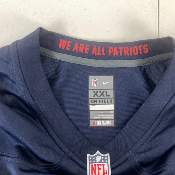 Nike Jonnu Smith New England Patriots Game Jersey NFL Football 2020 Size 2XL - Picture 7 of 7